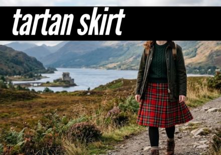tartan skirt