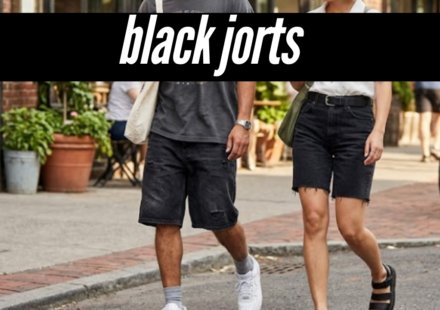 black jorts