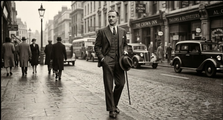 1930's men's suits fashion​