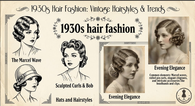 1930s Hair Fashion: The Elegant Styles That Defined Vintage Beauty