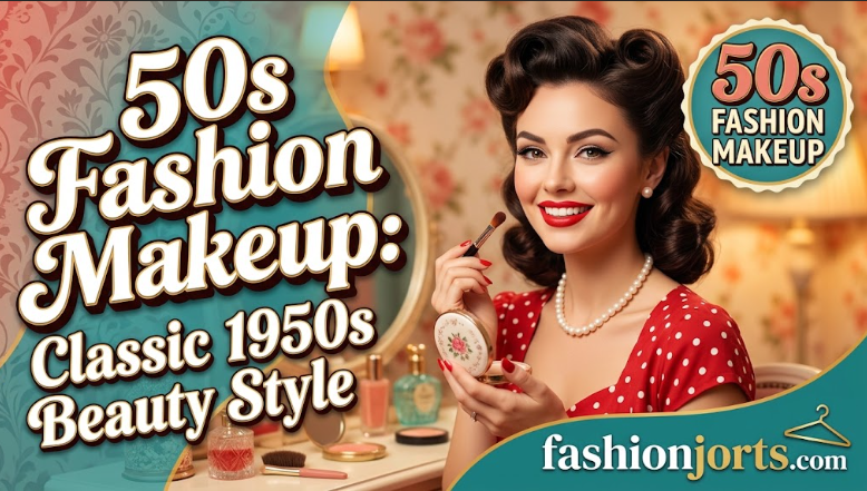 50s fashion makeup​