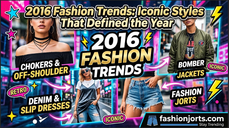 2016 fashion trends​