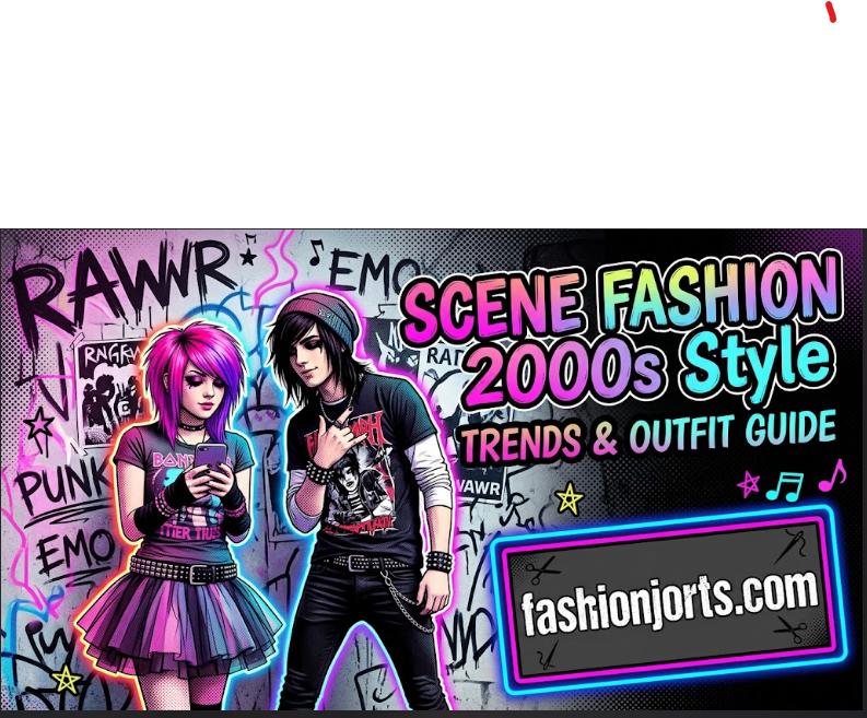 Scene Fashion: The Bold Alternative Style That Defined a Generation