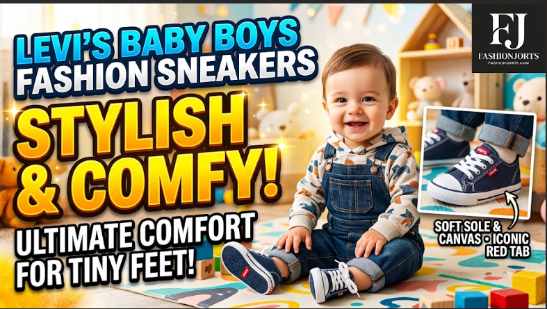 Levis Baby Boys Fashion Sneakers: A Stylish Choice for Little Feet