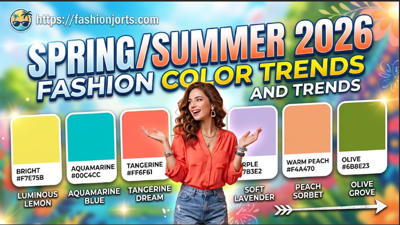 spring/summer 2026 fashion color trends