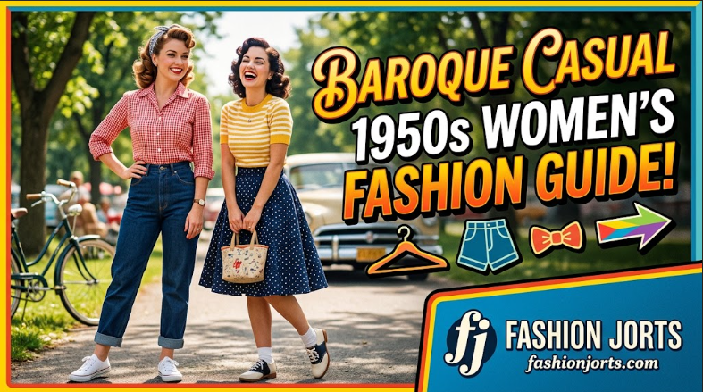 casual 1950s women's fashion