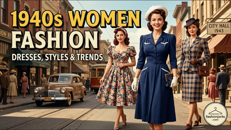 1940s women fashion