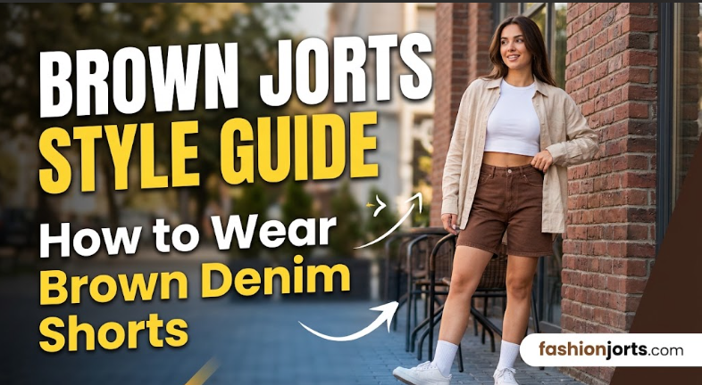 brown jorts