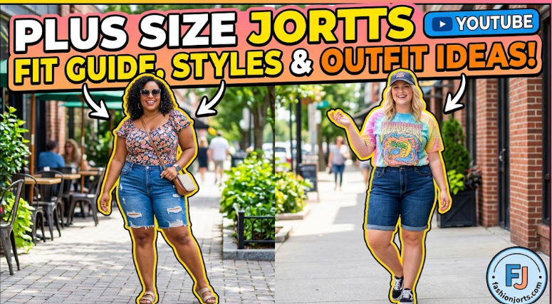 Plus Size Jorts