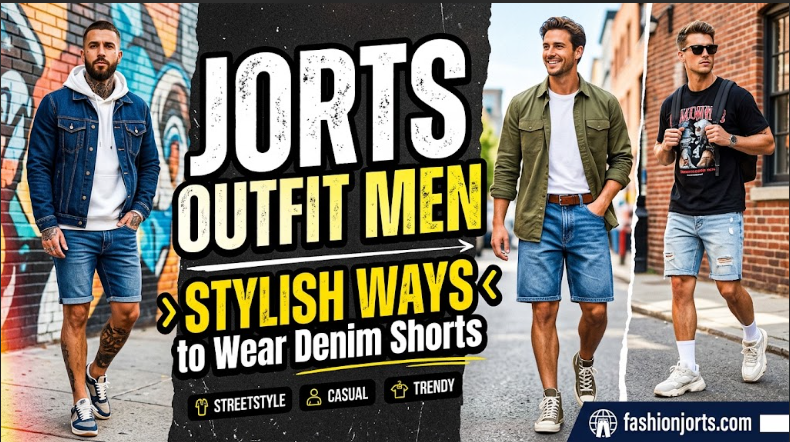 jorts outfit men