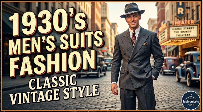 1930's men's suits fashion​