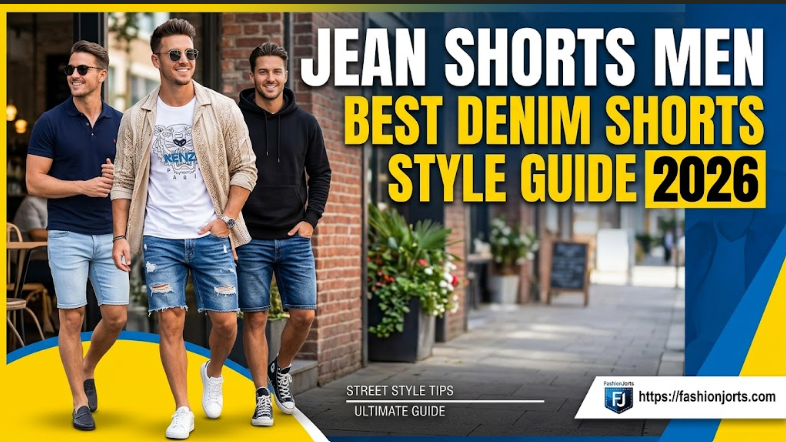 jean shorts men​