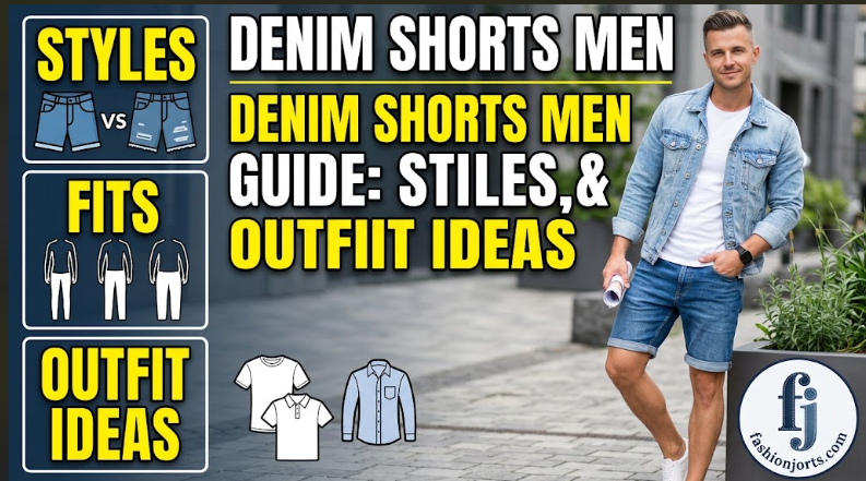 Denim Shorts Men​