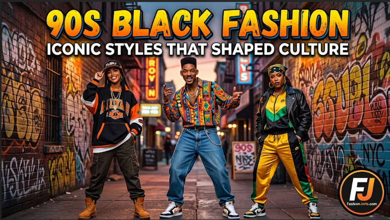90s black fashion